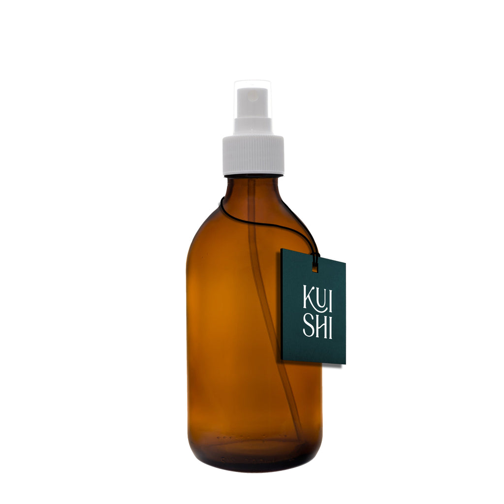 Amber Glass Spray Bottle for Home Fragrance