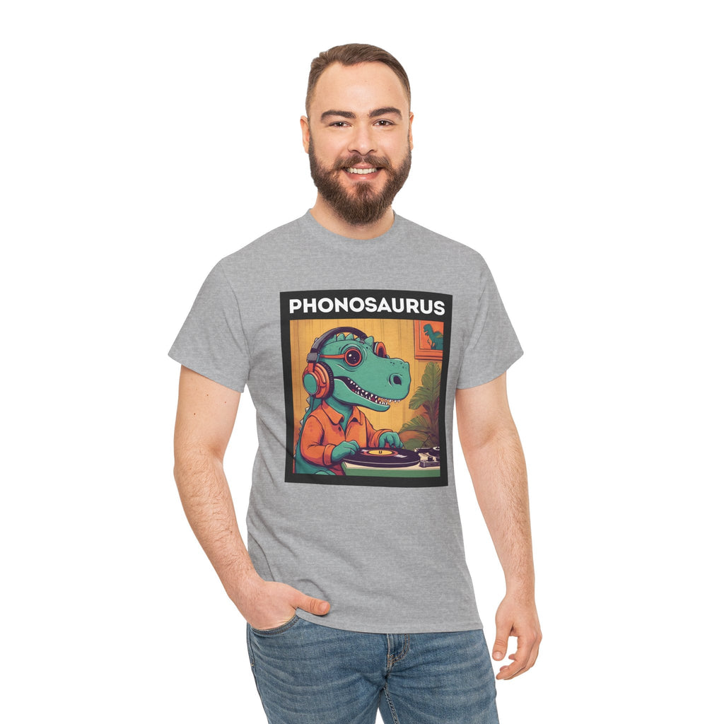 Phonosaurus Men's Vinyl T-Shirt