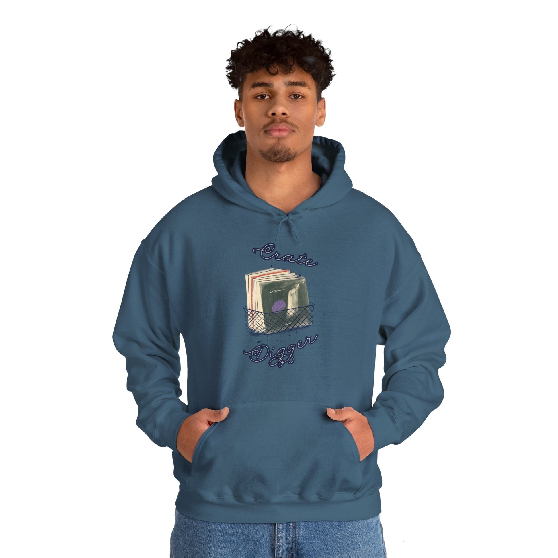 Crate Digger Men's Hoodie