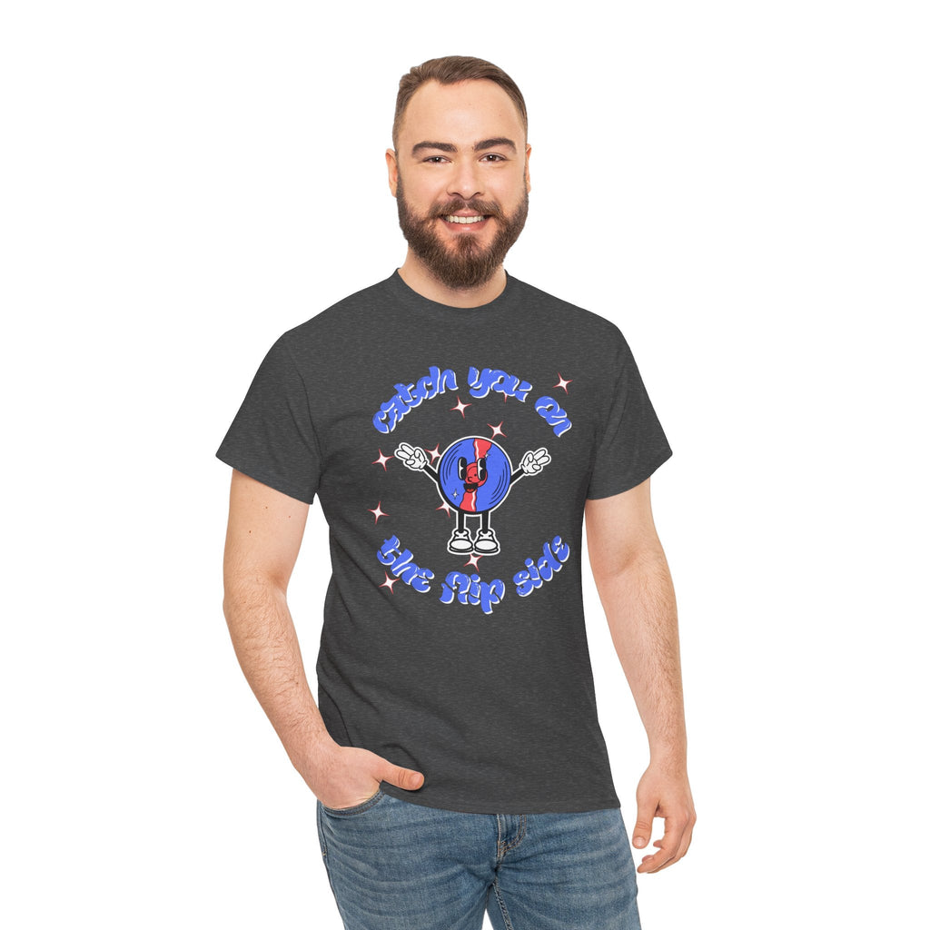 Catch You On The Flip Side Men's Vinyl T-Shirt