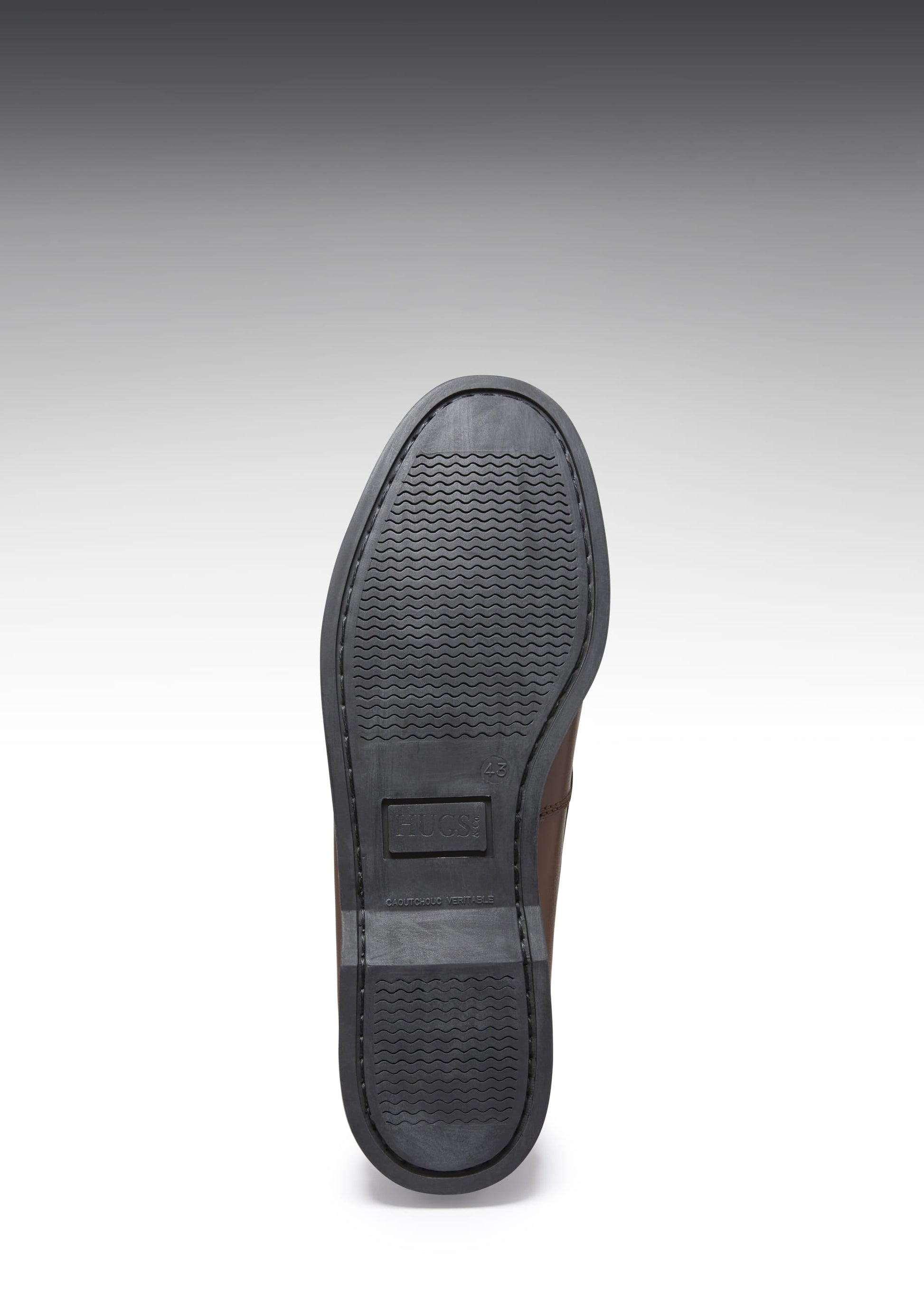 Brown Leather Boat Loafers