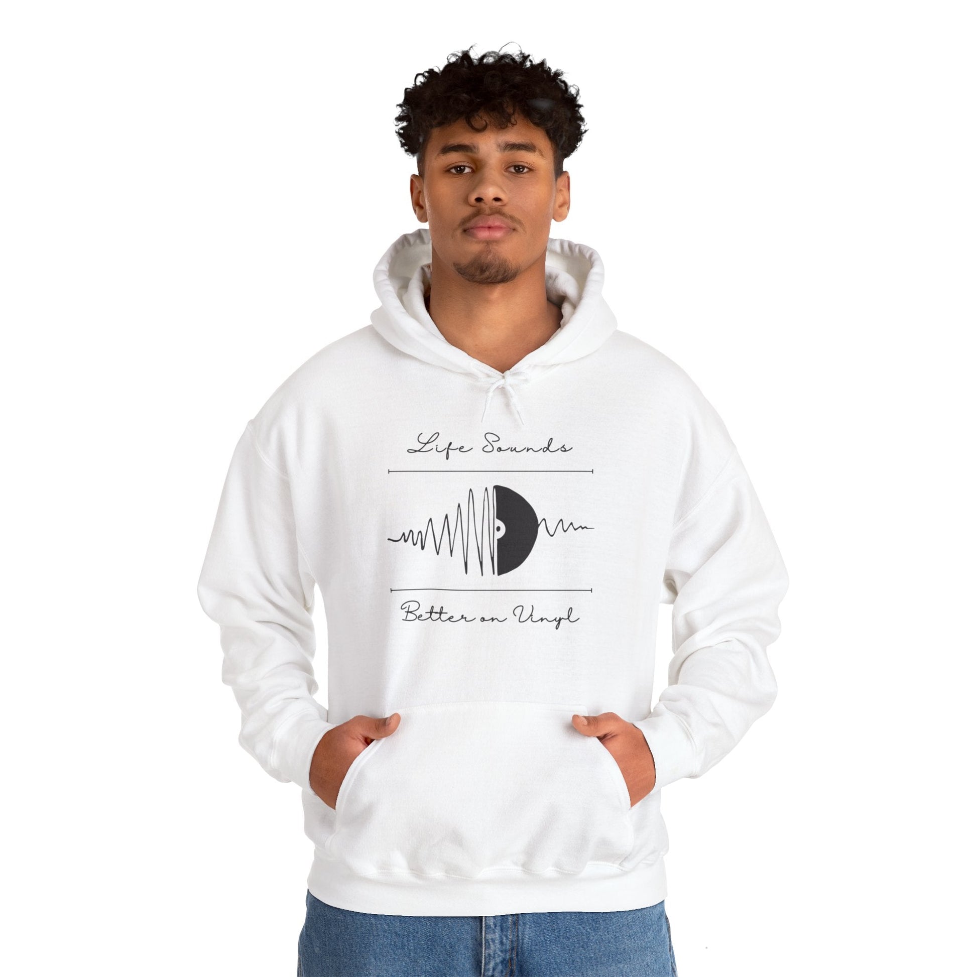 Life Sounds Better on Vinyl Men's Hoodie