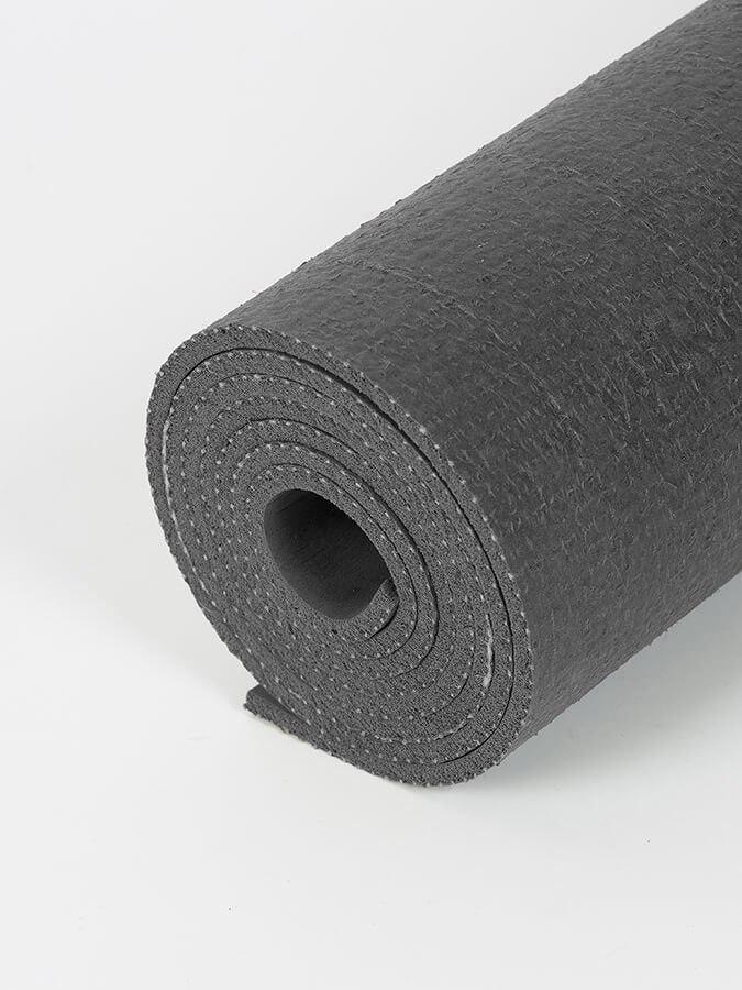 Extra Long Natural Rubber Yoga Mat 6mm Jute