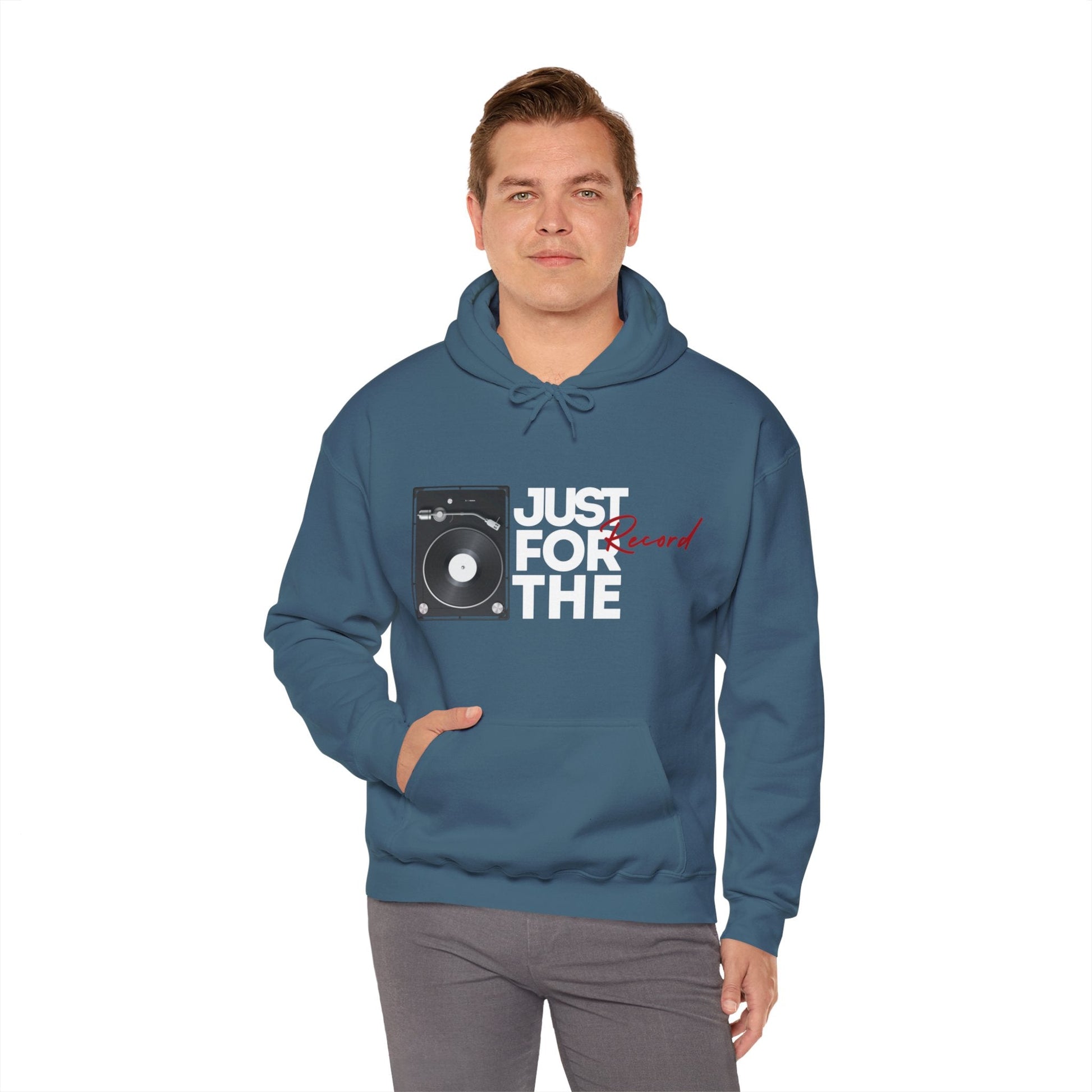 Just for the Record Mens Hoodie
