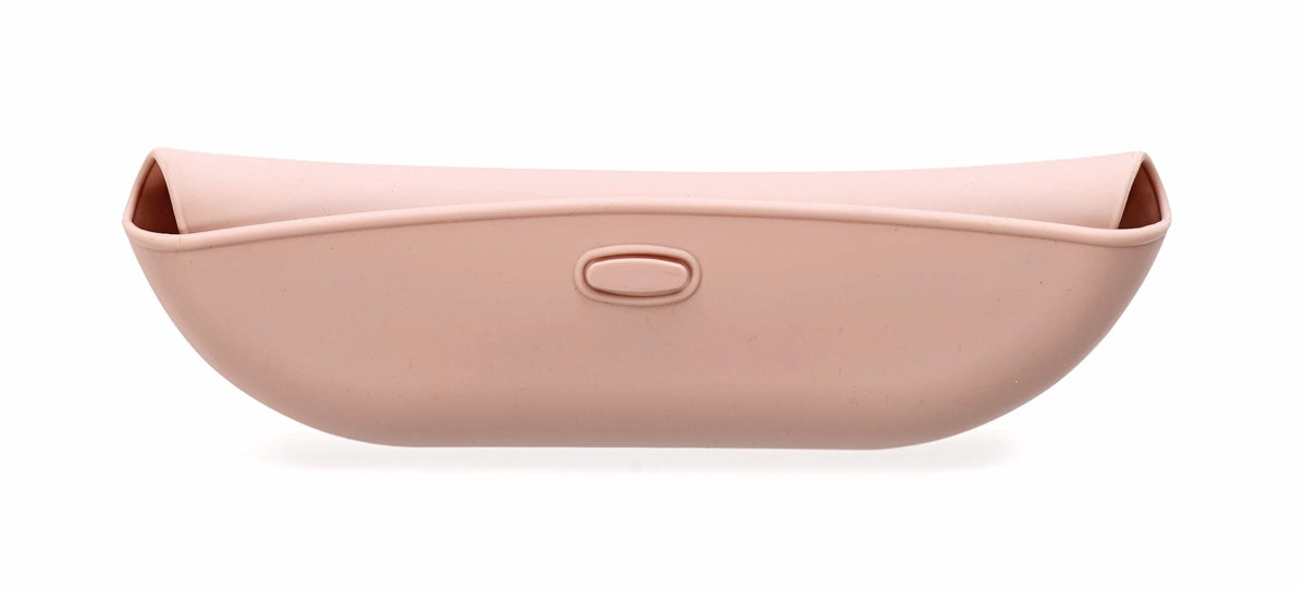 Snap Roll Up Silicone Pelican Baby Bib