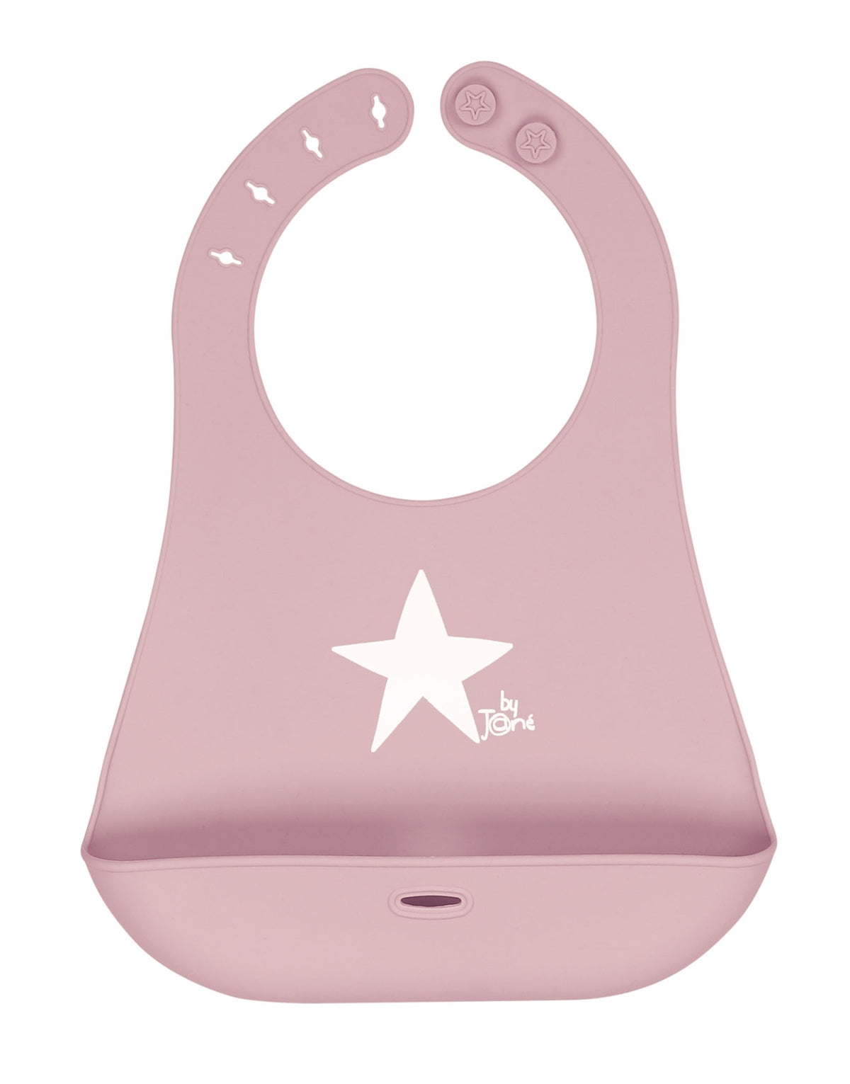 Snap Roll Up Silicone Pelican Baby Bib