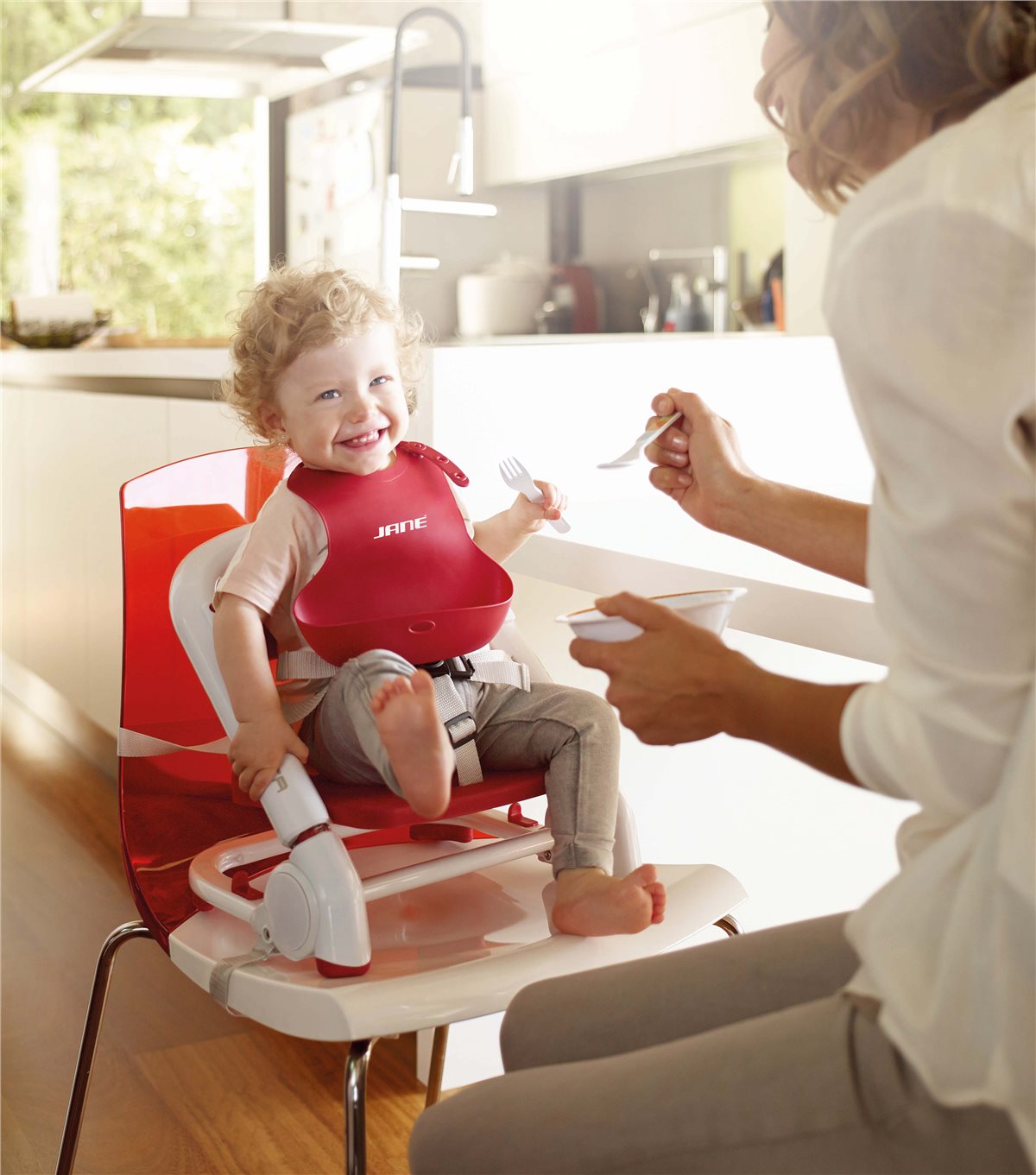 Snap Roll Up Silicone Pelican Baby Bib