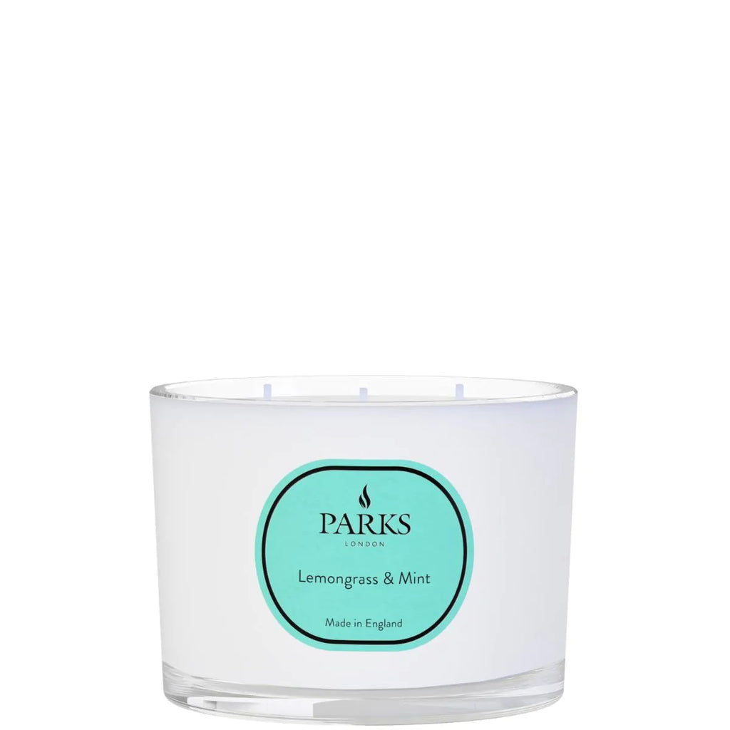 Vintage Aromatherapy Lemongrass and Mint 350g 3 Wick Candle