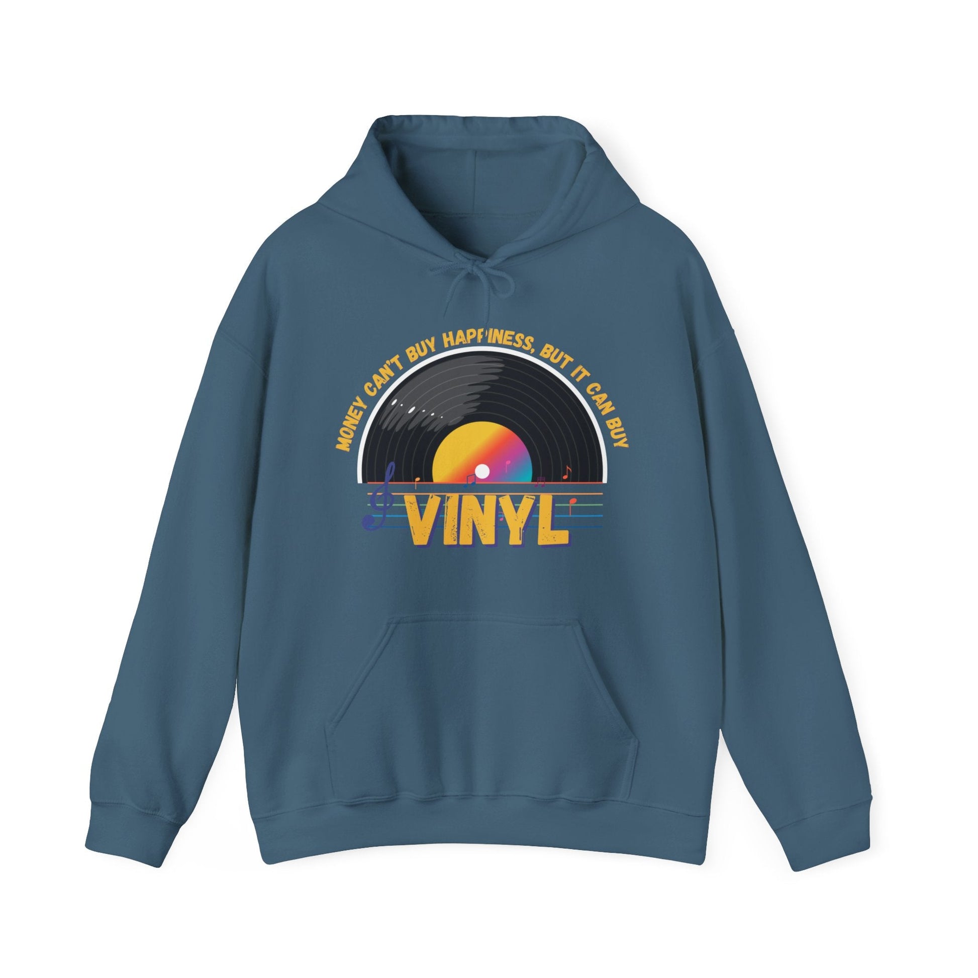 Money Can't Buy Happiness But It Can Buy Vinyl Men's Hoodie