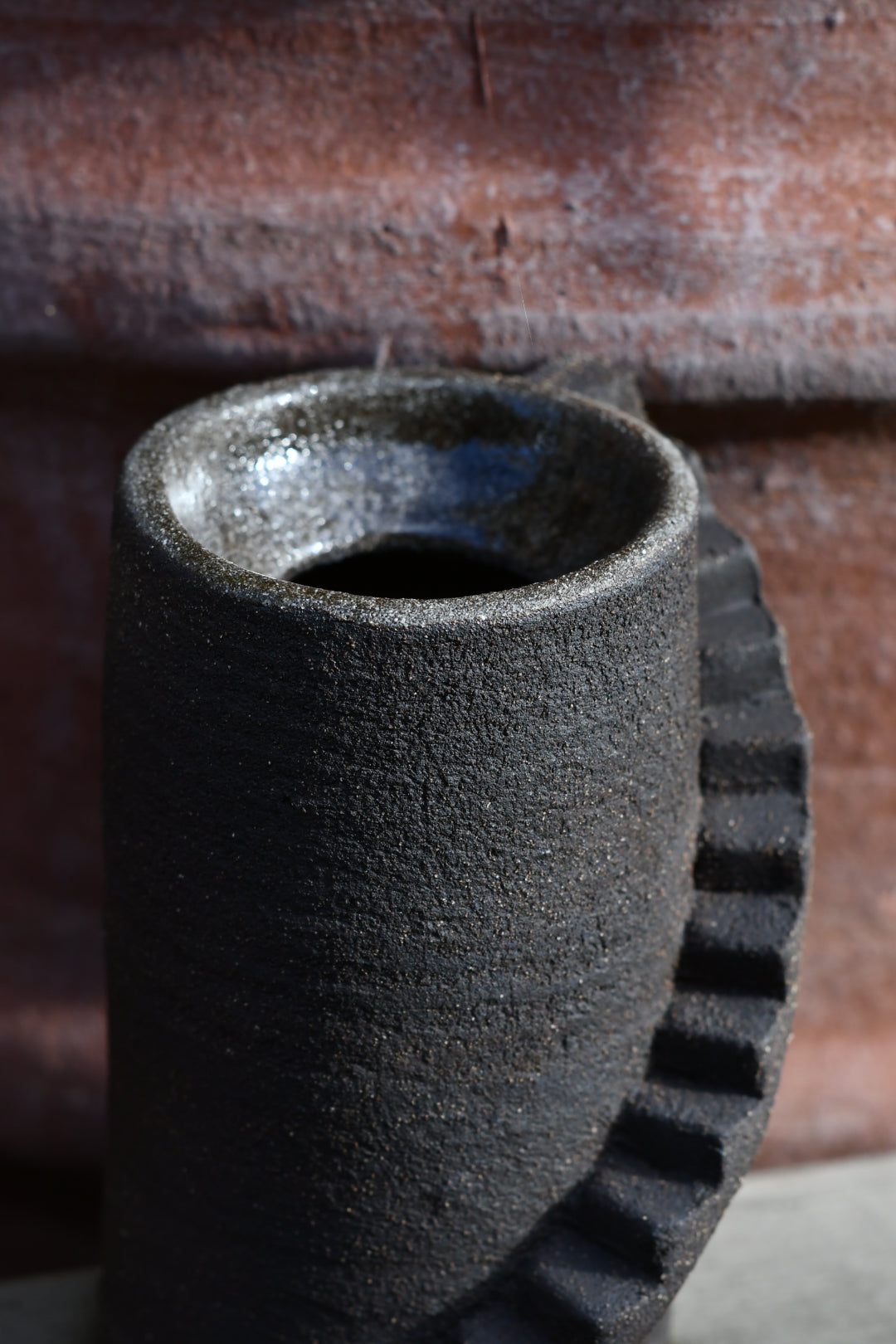 Stair series-Mid Night spiral staircase egg cup