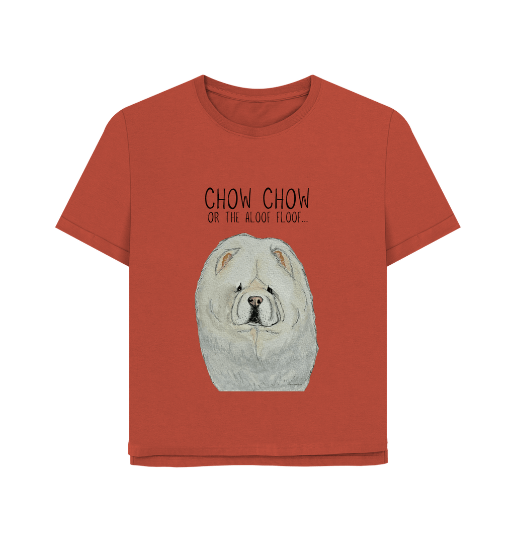 Cream Chow Chow Women's Relaxed Fit T-Shirt