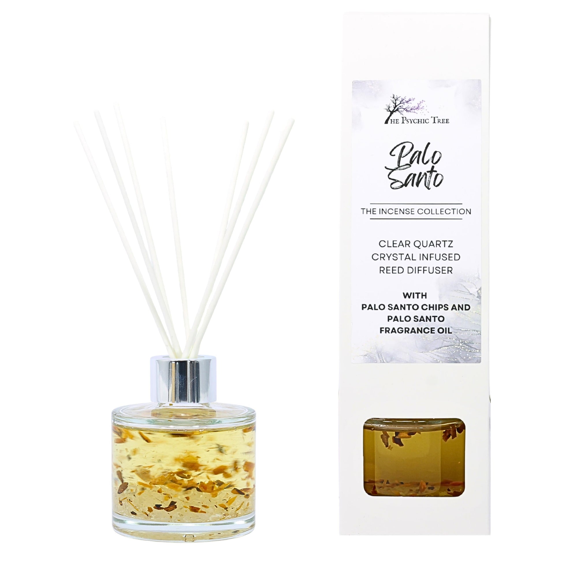 Palo Santo Crystal Infused Reed Diffuser
