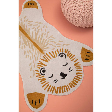 Kids Lion Rug in Multicolour