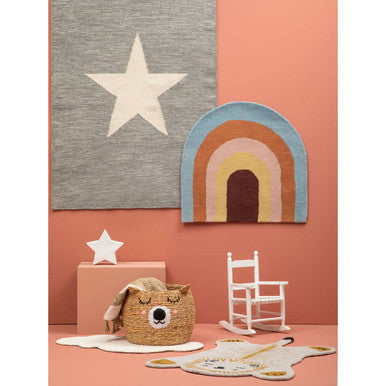 Kids Lion Rug in Multicolour