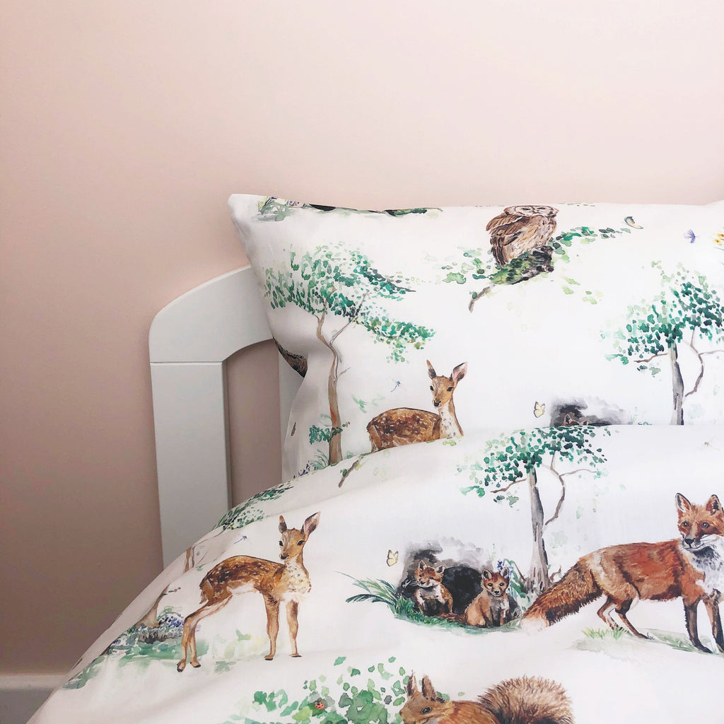 Woodland Animals Children's Bedding Set
