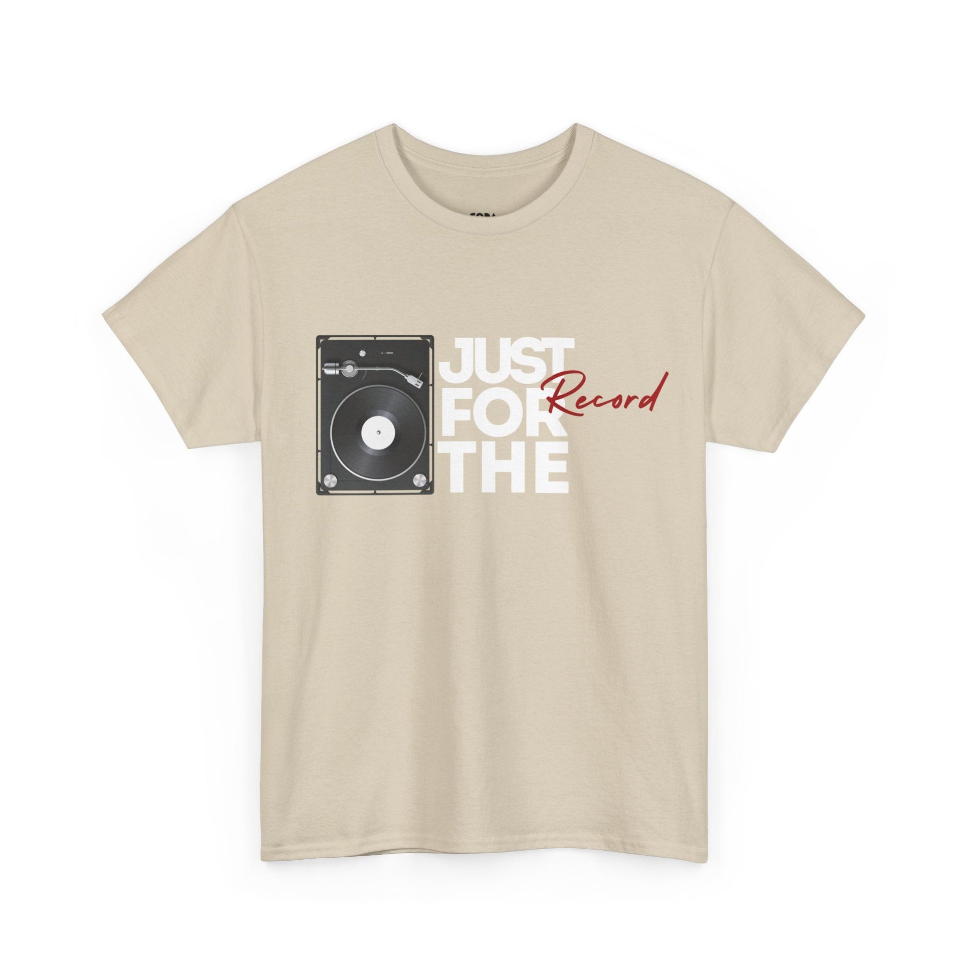 Just for the Record Men's Vinyl T-Shirt