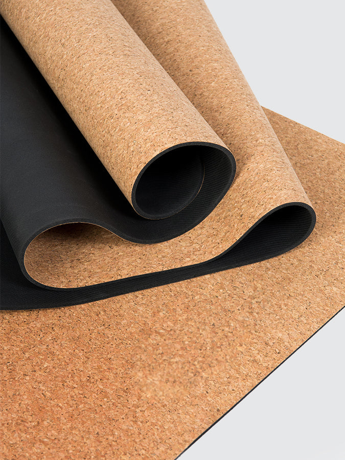Cork Yoga Mat 4mm Natural Rubber Backed