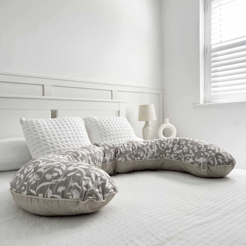 Body Pillow in Foraged Herbs