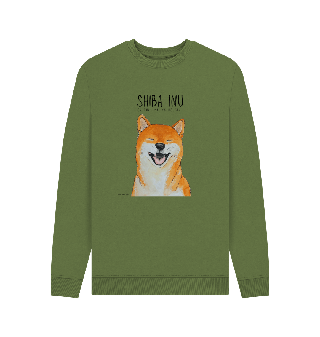 Houdini Mode Activated Shiba Inu Men's Sweatshirt