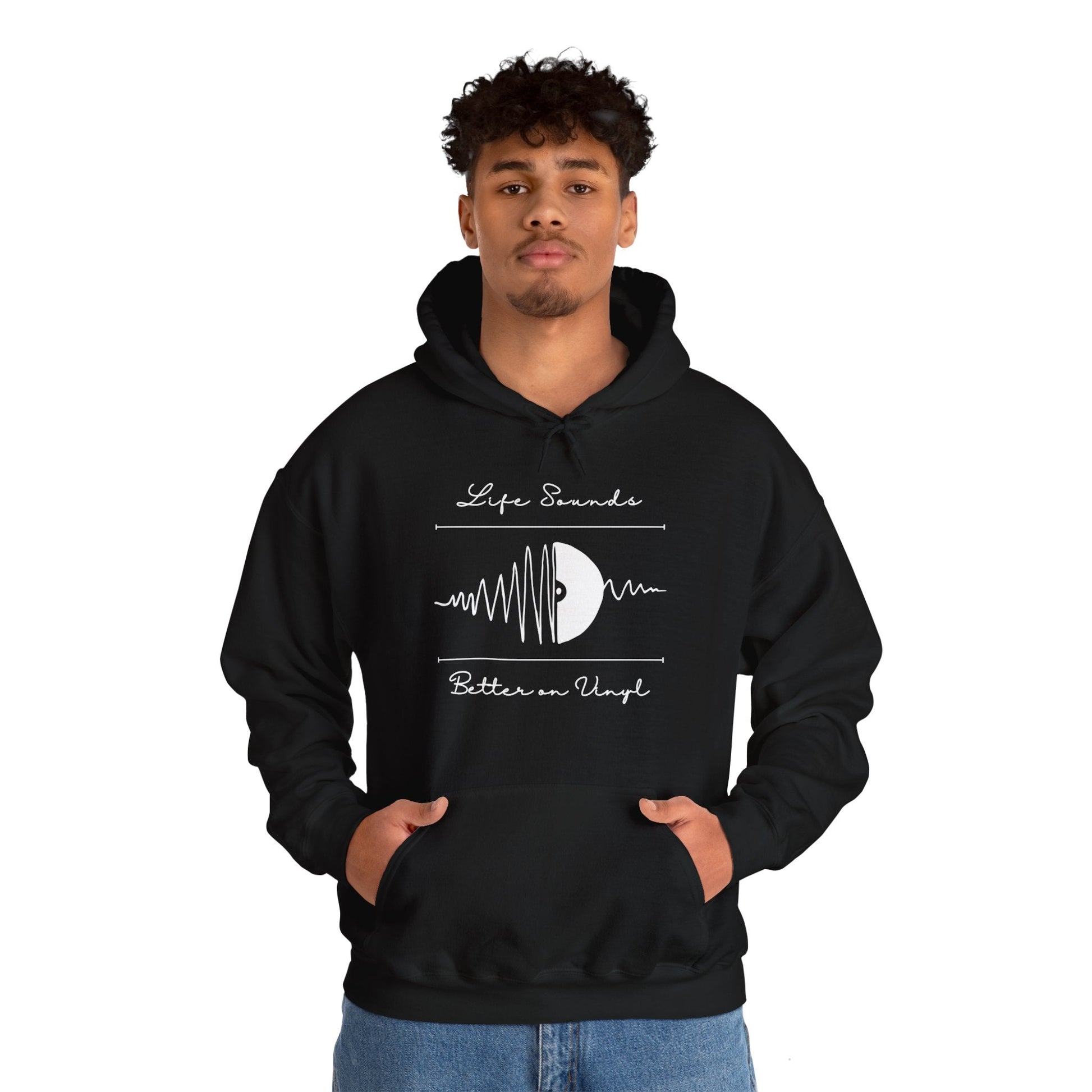 Life Sounds Better on Vinyl Men's Hoodie