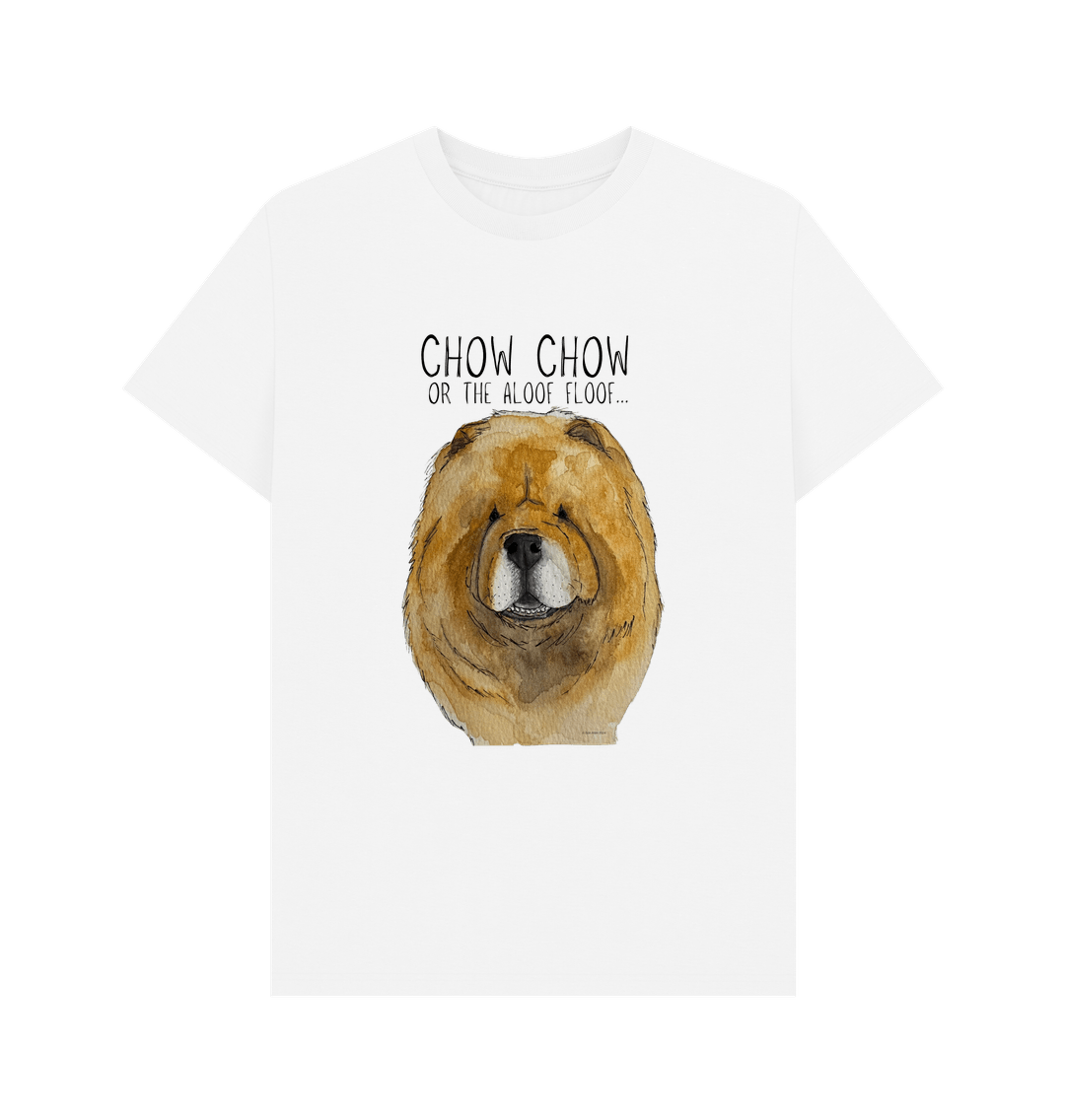 Red Chow Chow Graphic Cotton T-Shirt