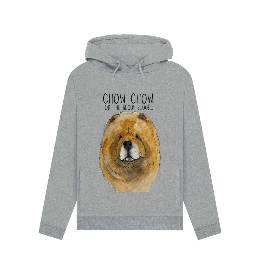 Red Chow Chow Women's Hoodie Stay Warm and Fluffy
