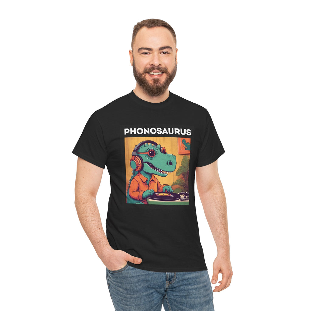Phonosaurus Men's Vinyl T-Shirt