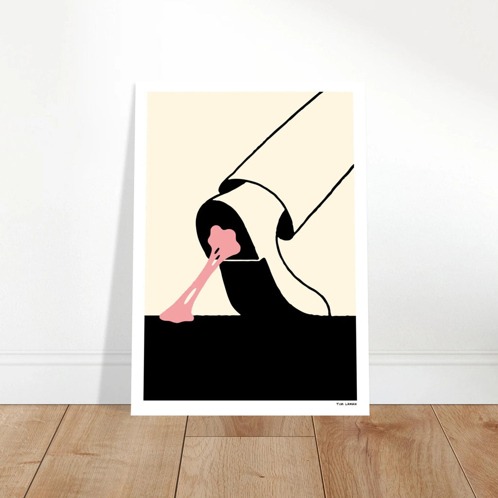 Stuck Print by Tim Lahan