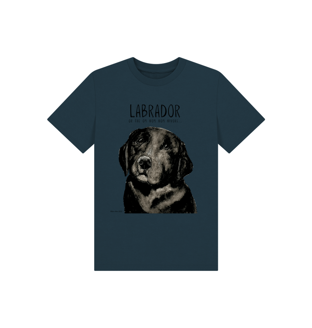 Black Labrador Snack Patrol Kids T-Shirt