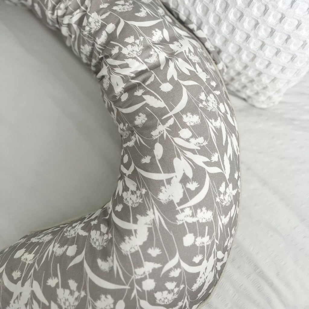 Body Pillow in Foraged Herbs