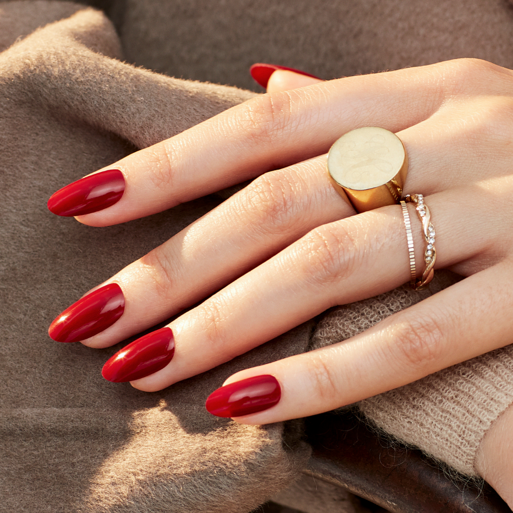 Books and Beaujolais Nail Polish 15ml Deep Barn Red