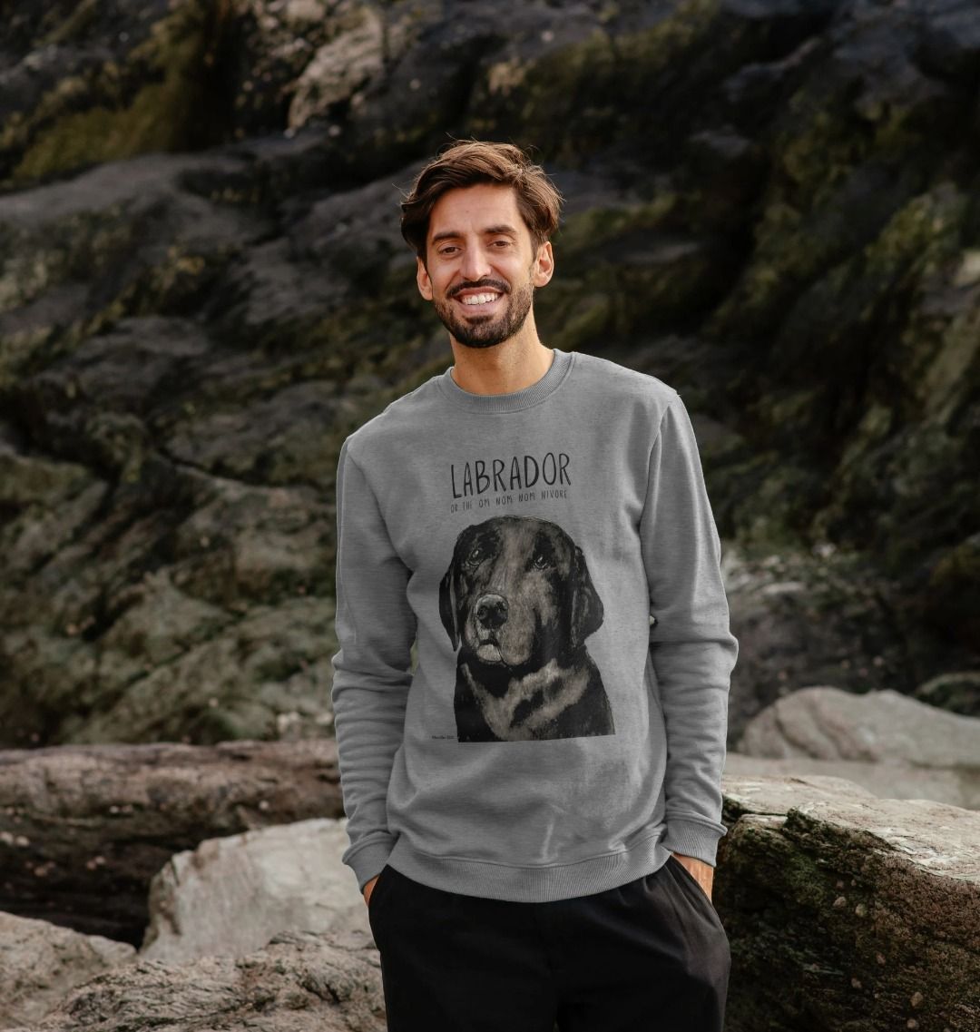 Feast Mode Activated Black Labrador Sweatshirt