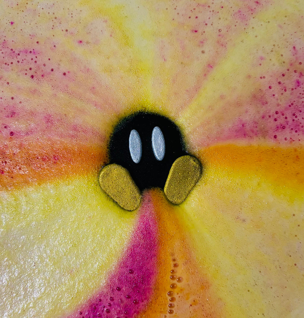 Bob Omb Bath Bomb with Sweet Almond Oil