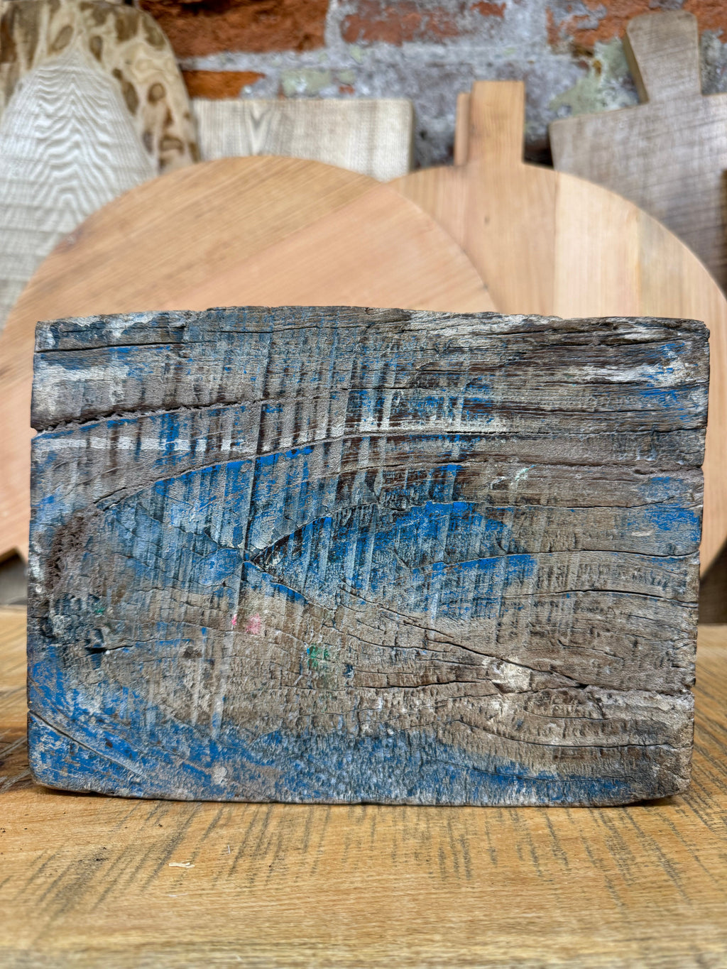 Rustic XL Church Candle Holder with Indian Pillar Base