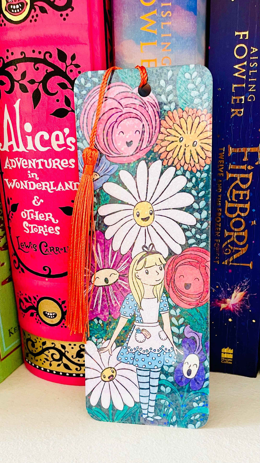 Alice in Wonderland Holographic Bookmark