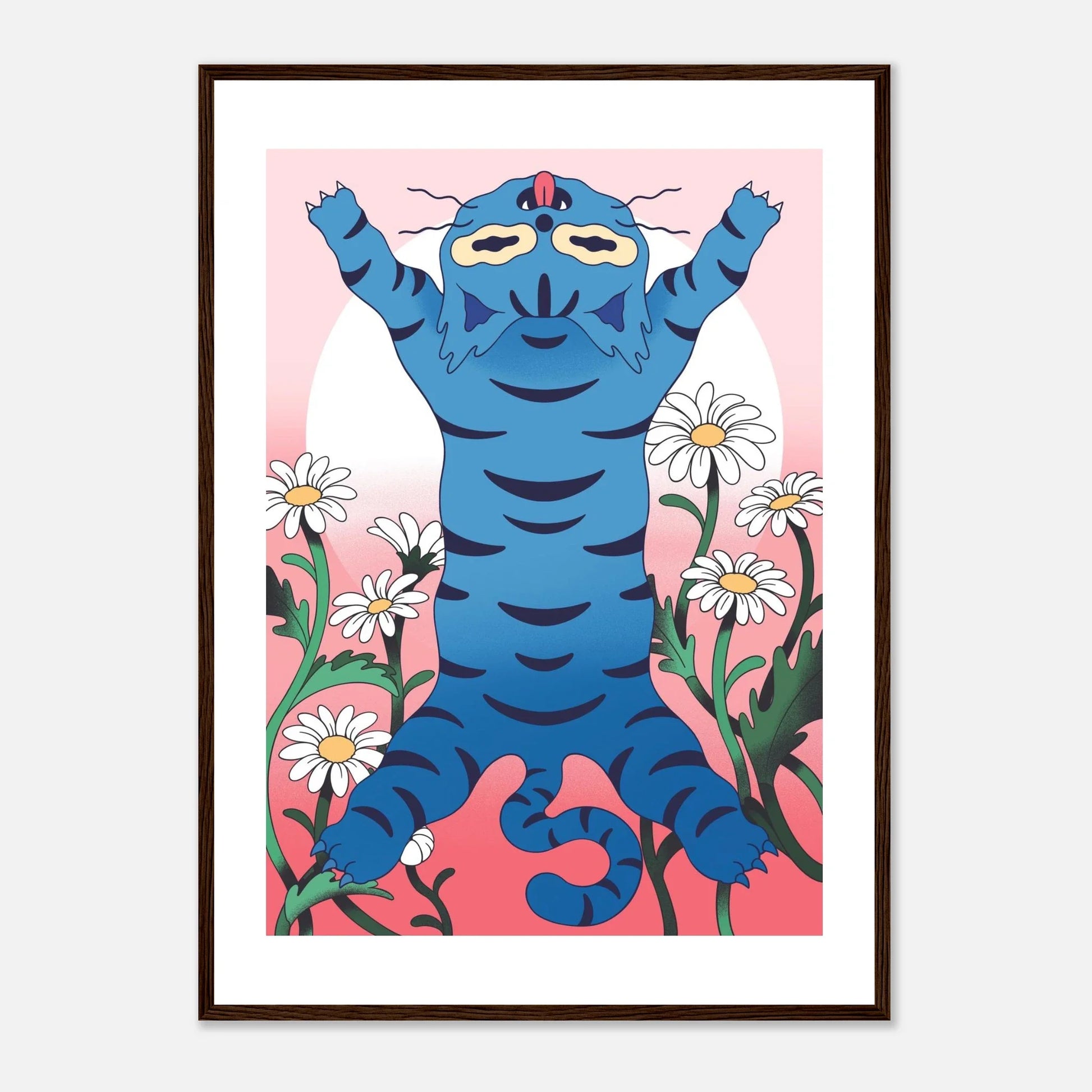 Cat's Whole Life Framed Print