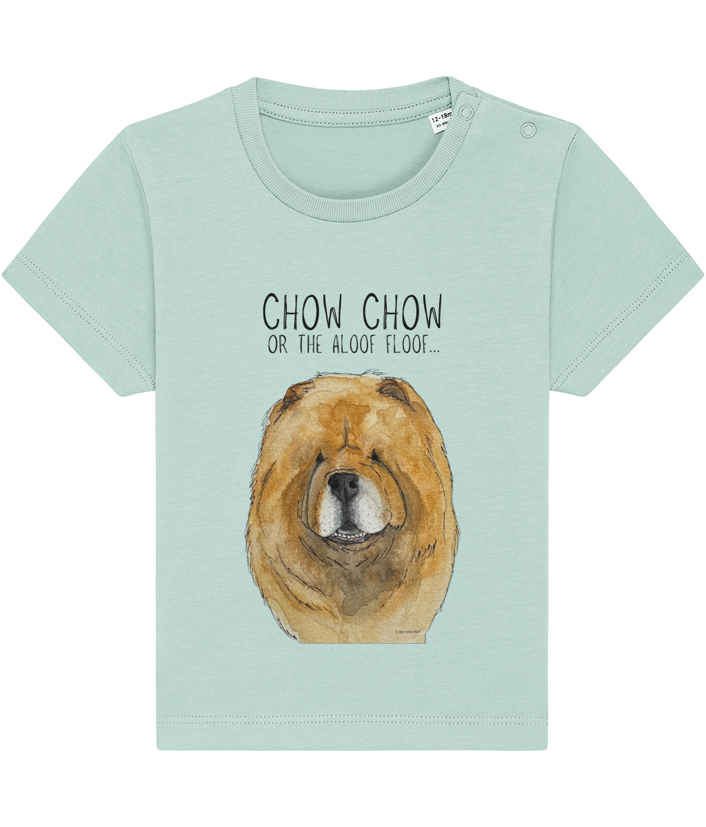 Red Chow Chow Baby T-Shirt