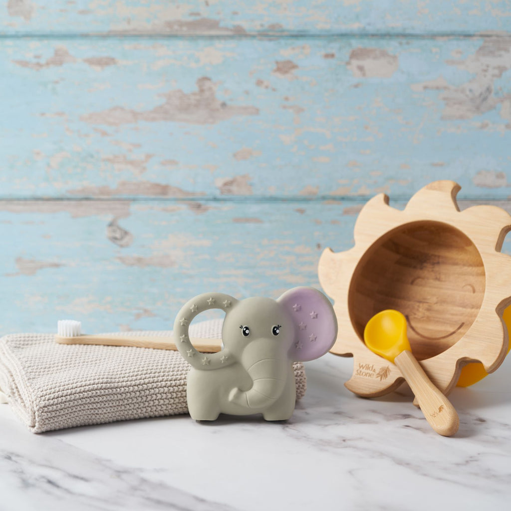 Natural Rubber Teether Eloise the Elephant