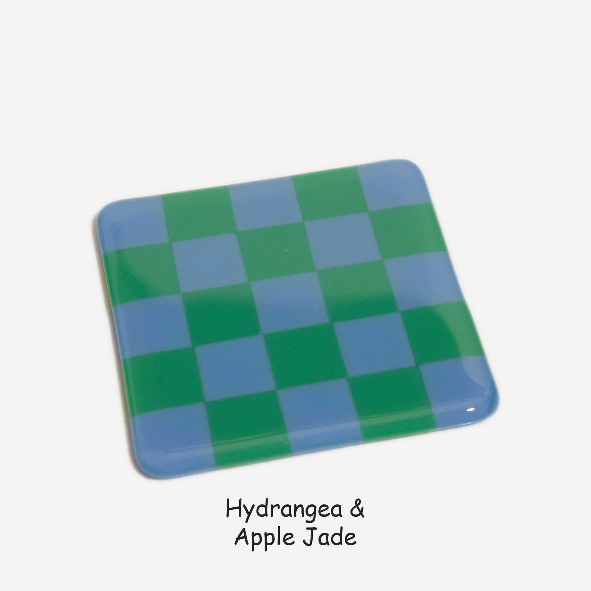 10cm Chequered Dual Colour Coaster Oceanside Collection