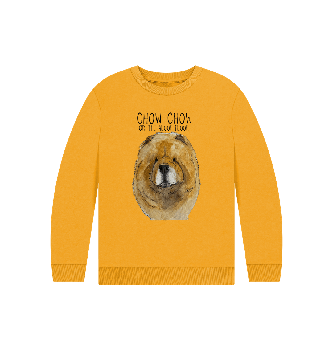 Red Chow Chow Kids Sweatshirt