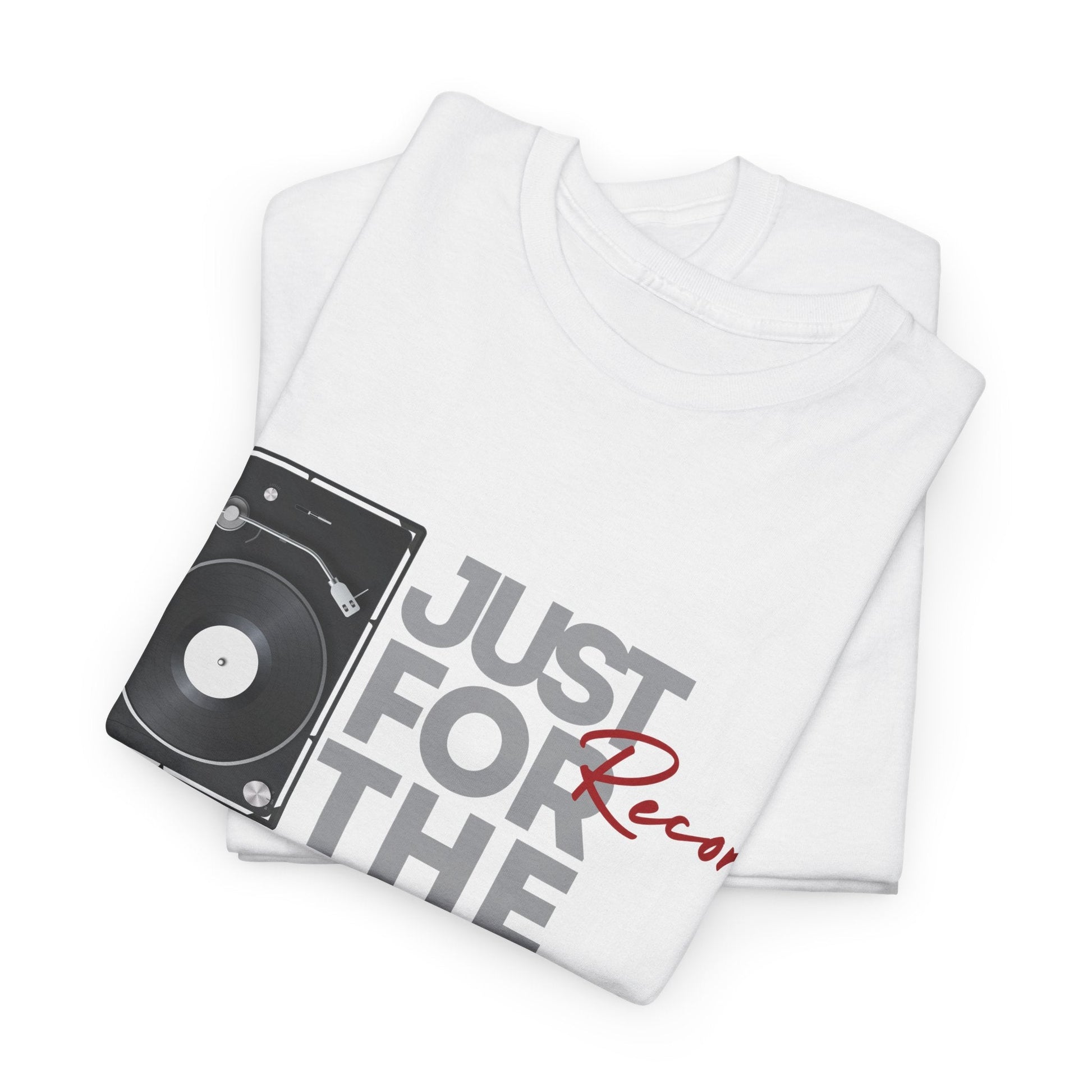 Just for the Record Men's Vinyl T-Shirt