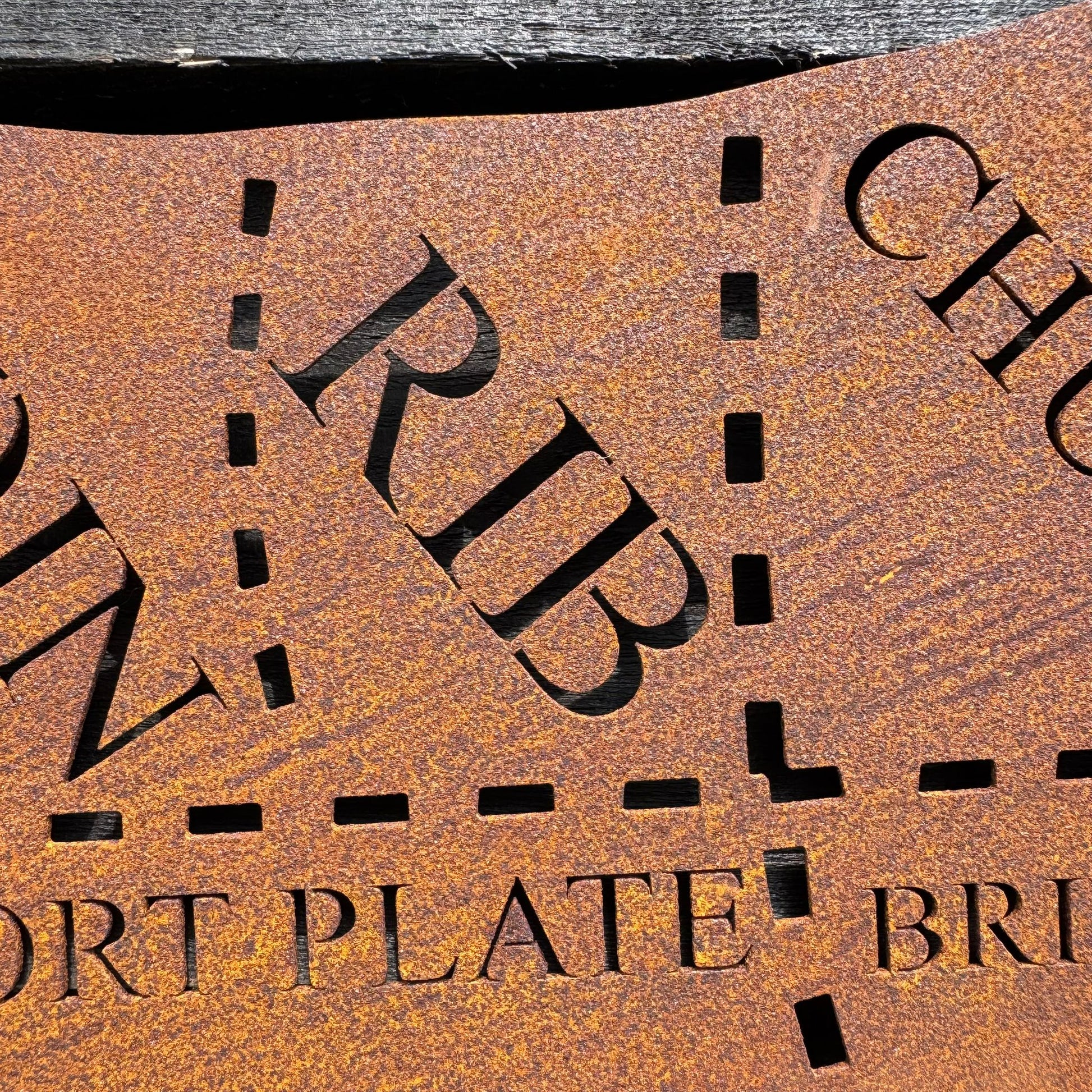 Butchers Cow Wall Sign Metal Art