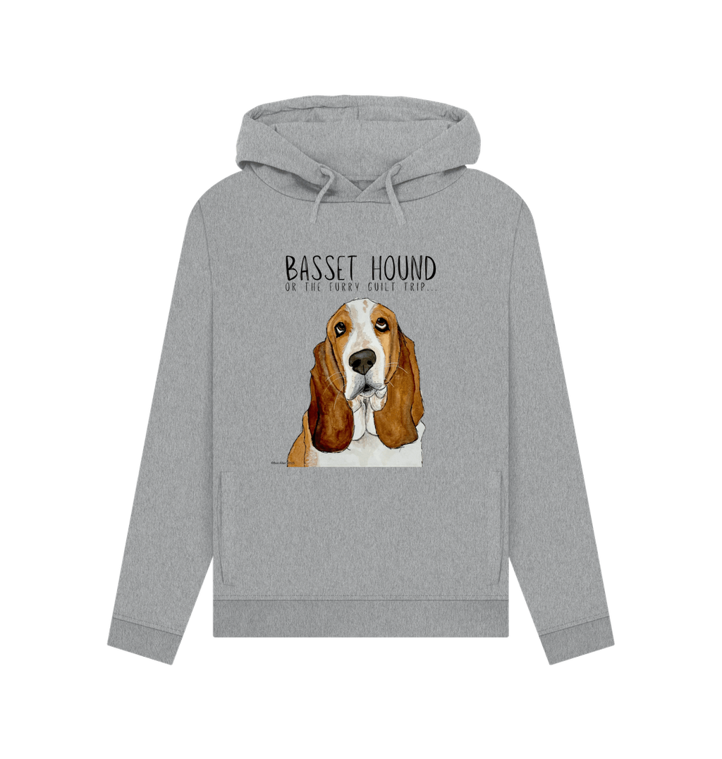 Basset Hound Women's Hoodie Cozy Guilt Trip