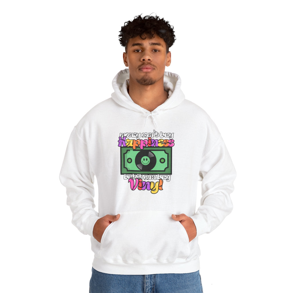 Money Can't Buy Happiness But It Can Buy Vinyl Men's Hoodie