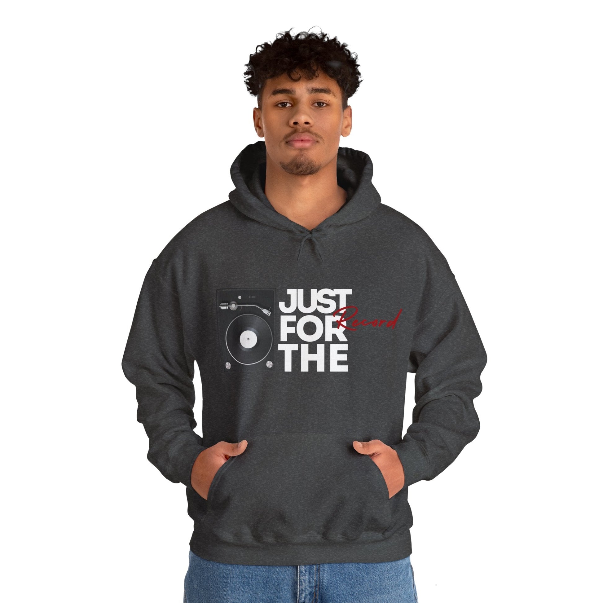 Just for the Record Mens Hoodie
