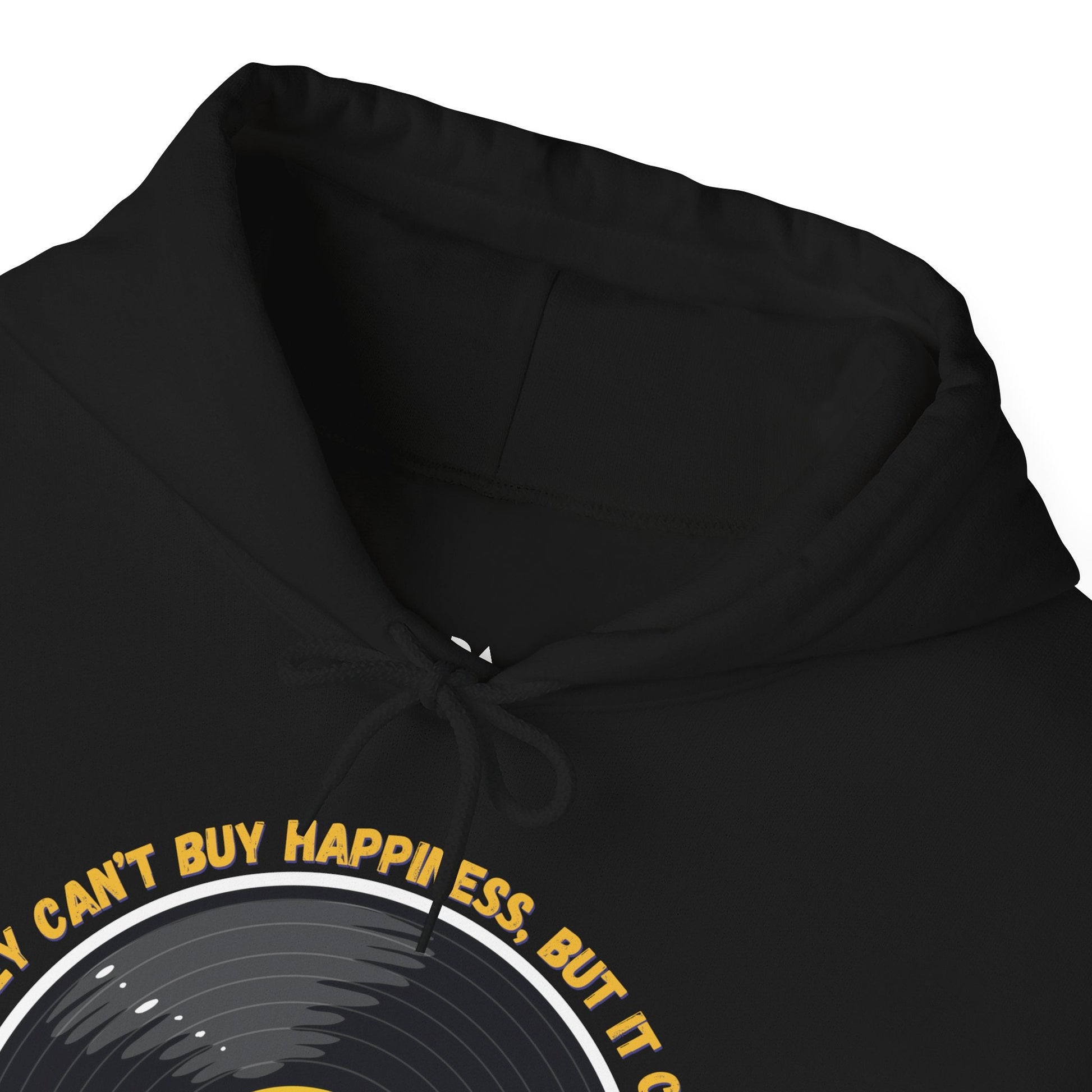 Money Can't Buy Happiness But It Can Buy Vinyl Men's Hoodie