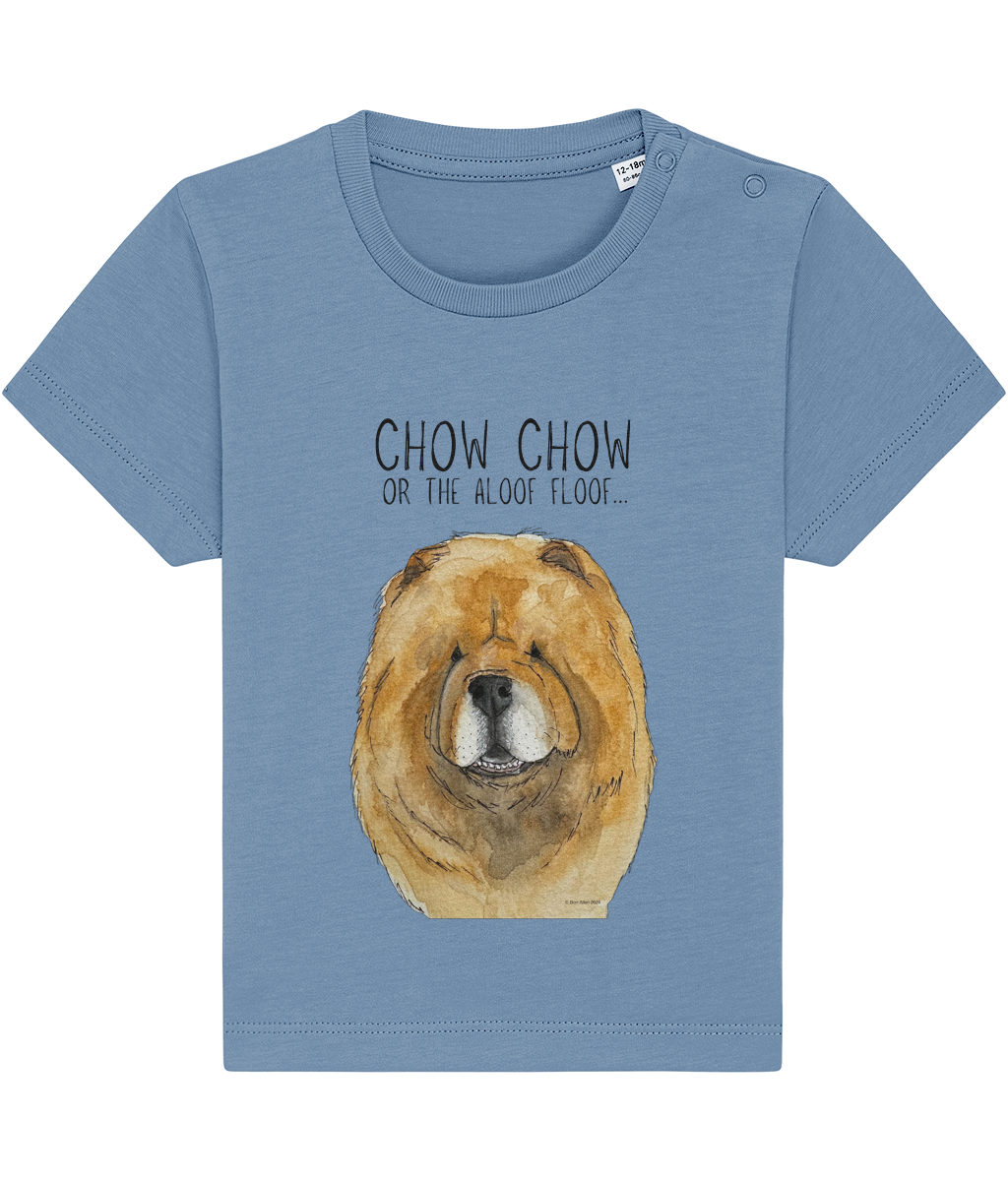 Red Chow Chow Baby T-Shirt