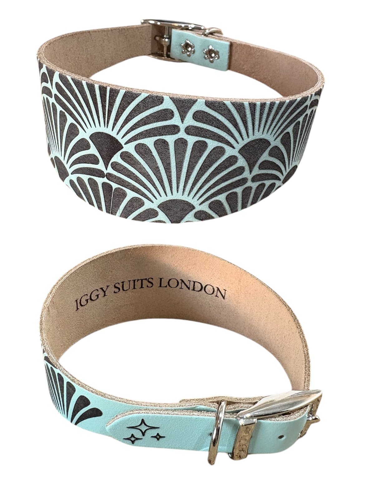 Leather Collar Art Deco