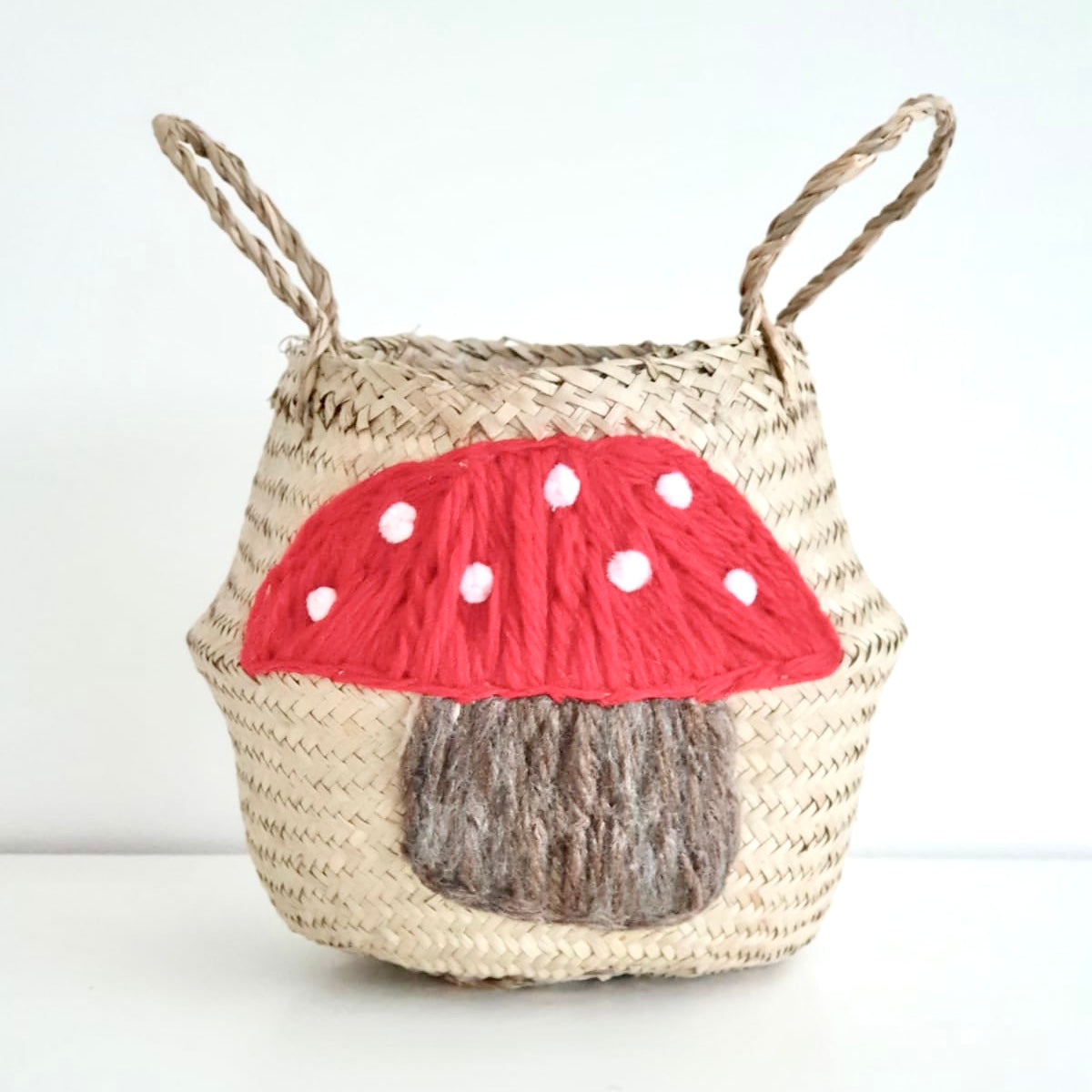 Toadstool basket - small