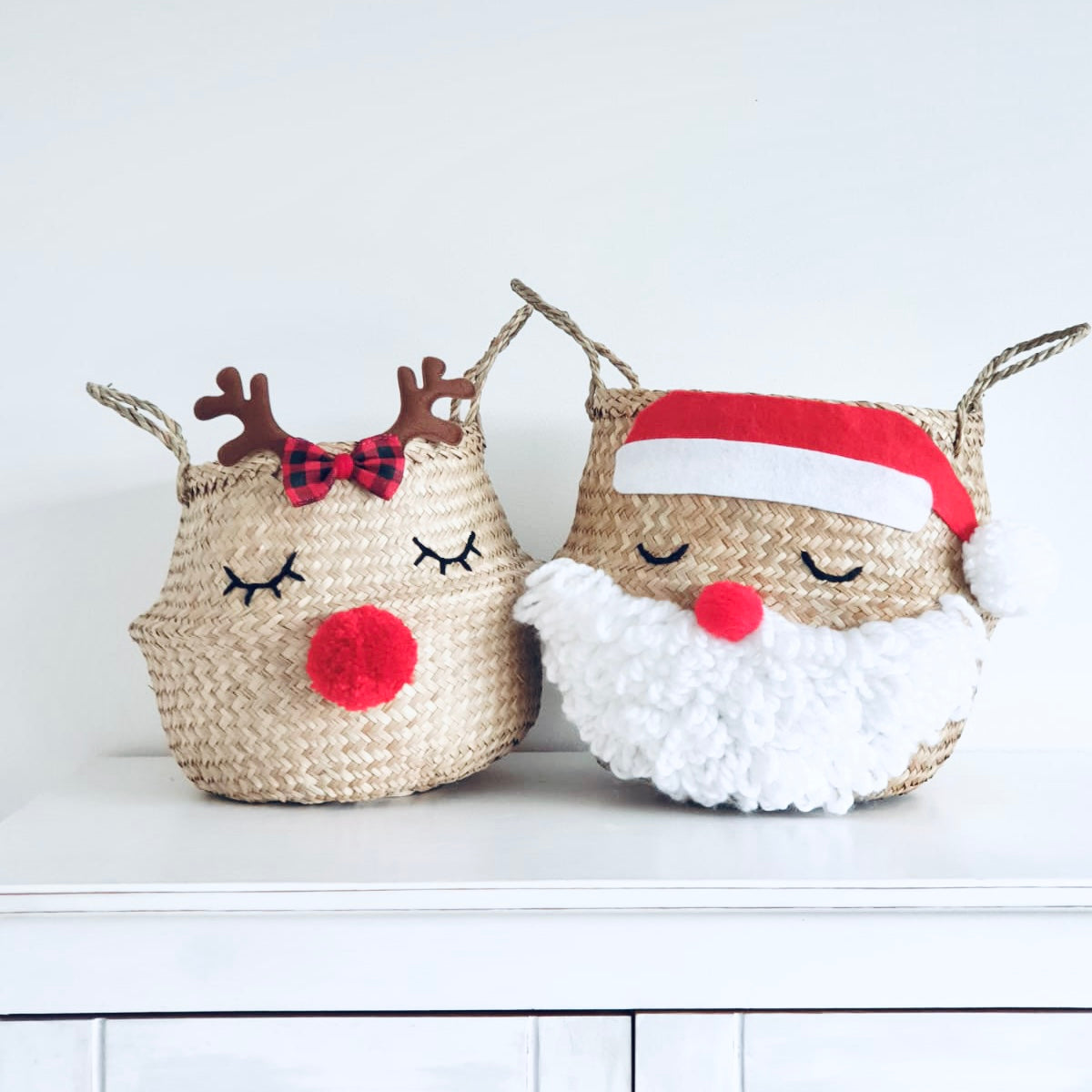 Santa basket - Medium